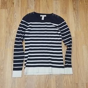 Navy stripped sweater